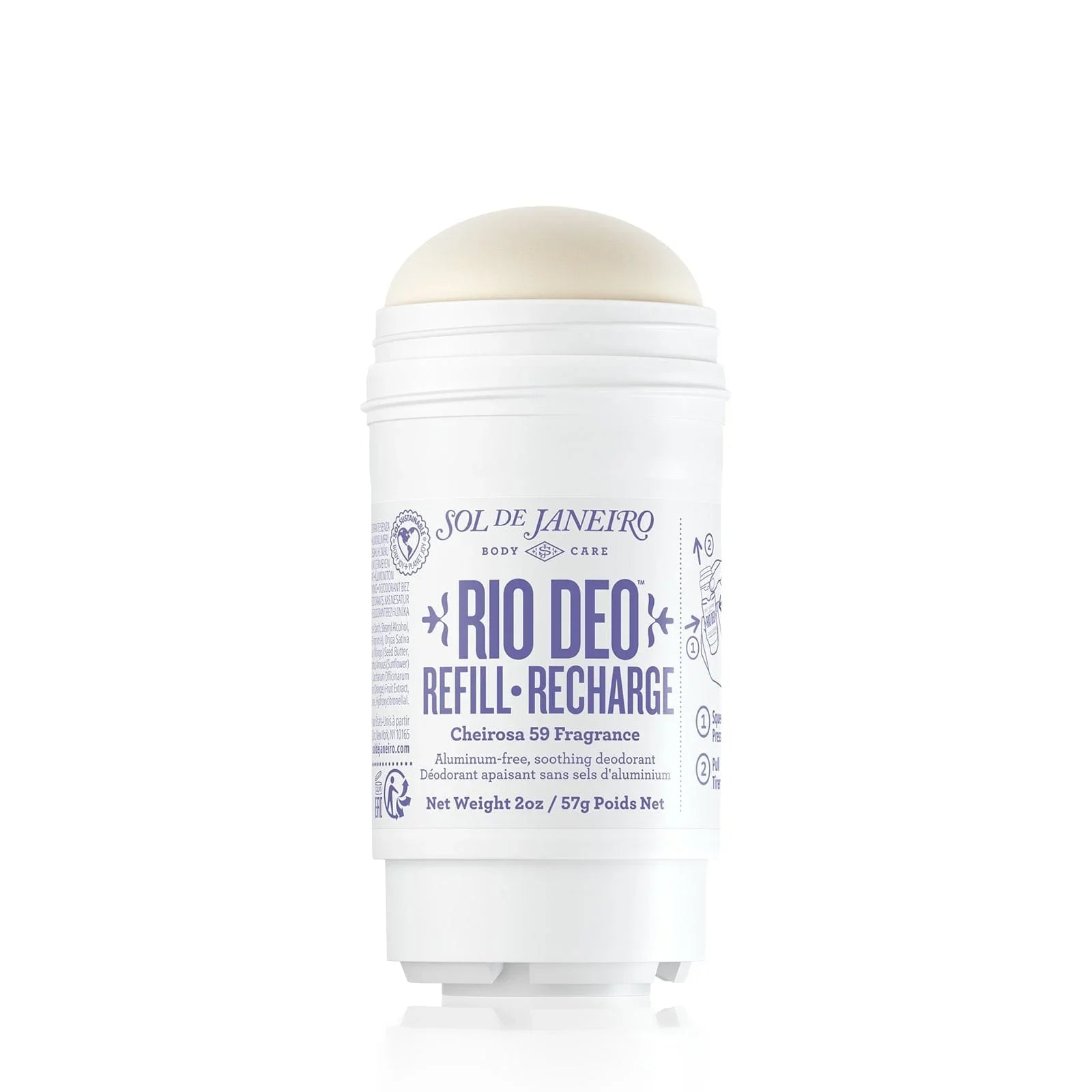 Rio Deo Aluminum-Free Deodorant Cheirosa 59